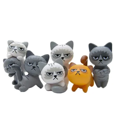 konto_zielonki - Ława oburzonych - zestaw 6 miniaturowych kotów za 2.20$ z kuponem IR...