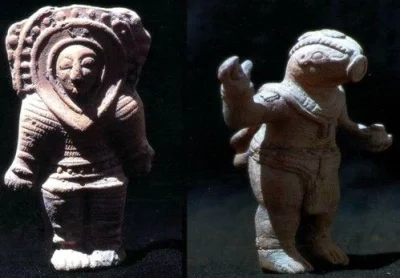 Gorti - W starożytności znajdujemy nie tylko petroglify, ale także figurki humanoidal...