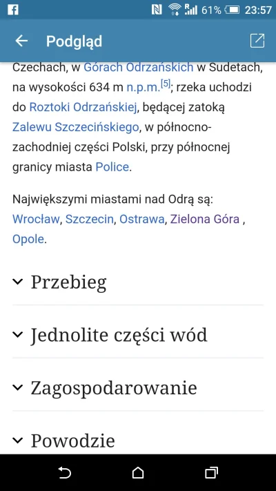 papeace - Bzdura. Zielona Góra nie leży nad Odrą.