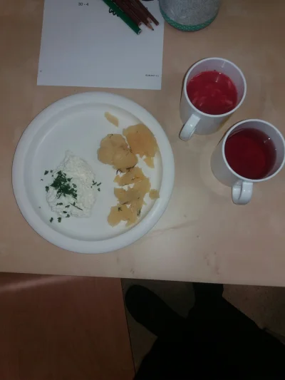 Kwassokles - #szpital #jedzenie #zdrowie I po obiedzie w Poznańskim stylu pyry z gzik...