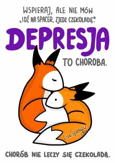czeburashka - Dziś Ogólnopolski Dzień Walki z Depresją 
#lisiesprawy #psychiatria #de...