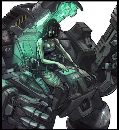 d.....4 - #randomanimeshit #mechy #appleseed ##