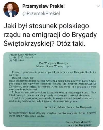 adam2a - Taka ciekawostka - polski rząd na uchodźstwie (czyli ten legitny) uważam Bry...