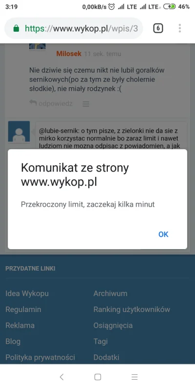 moderacjamyslisezeco - @lubie-sernik: o tym pisze, z zielonki nie da sie z mirko korz...