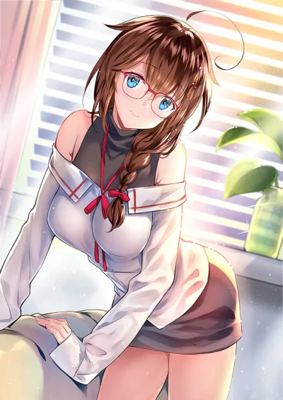 Azur88 - #randomanimeshit #anime #kantaicollection #shigure #glasses