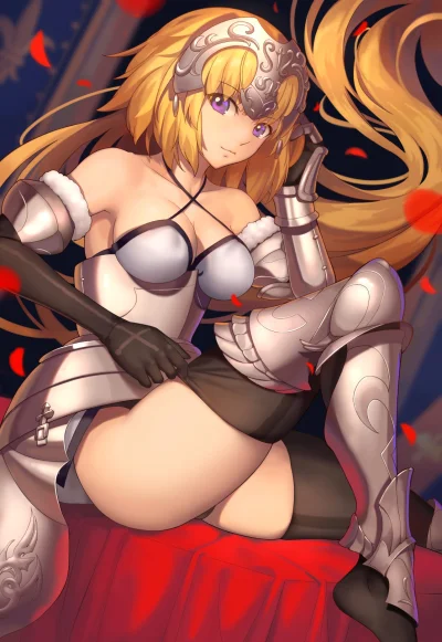 bakayarou - #randomanimeshit #fate #fategrandorder #jeannedarc #oppai #zakolanowkiani...