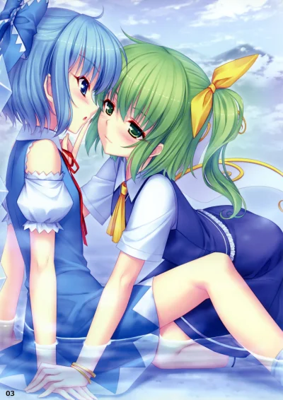 Meister431 - #randomanimeshit #yuri #touhou #cirno #daiyousei autor #sayori
dobrego ...