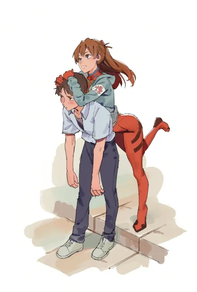 Czokolad - #randomanimeshit #neongenesisevangelion #evangelion #asukalangley #shinjii...