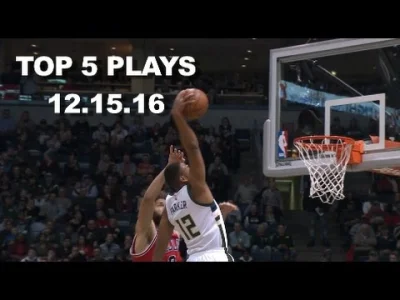 marsellus1 - #nba #nbaseason2017 #top10 #top5 #koszykowka #sport
Top 5 NBA Plays: 15...