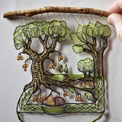 mala_kropka - #art #sztuka #iglainitka #embroidery
autorka: Ágnes Herczeg.