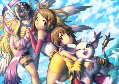 kedzior1916 - #randomanimeshit #digimon #digimonadventure #angewomon #hikariyagami x2...