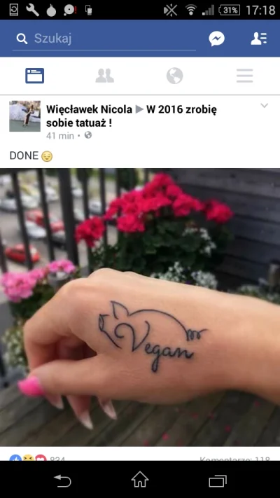Robrt7991 - Oficjalnie ogłaszam, iż wydarzenie na FB a "w 2016 r zrobię sobie tatuaż"...