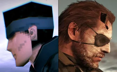 Zwanek - @trebeter: Snake z serii gier Metal Gear Solid odpowiednio na konsoli i na p...