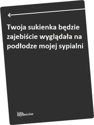 Fankikula - @loza__szydercow: