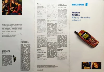 gonera - #codziennienowydumbphone nr 42: Ericsson A2618s, 2000r.

Telefon o niezwyk...