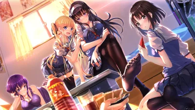 Meister431 - #randomanimeshit #saenaiheroinenosodatekata #MichiruHyoudou #EririSpence...