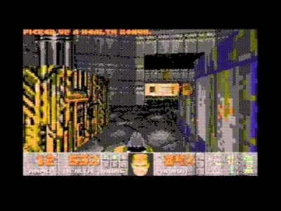 haes82 - #Doom na #C64 - jak myślicie, fejk? Jak dla mnie chyba tak. Za ładnie, za pł...