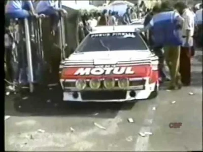 gabrally - @Atian: BMW M1, debiut w 1983 roku na Korsyce. Waga 1150 kg, silnik o poje...
