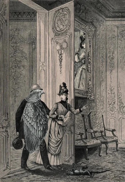 myrmekochoria - Max Ernst, Dziwne ilustracje wiktoriańskiego świata zmieszane z fanta...