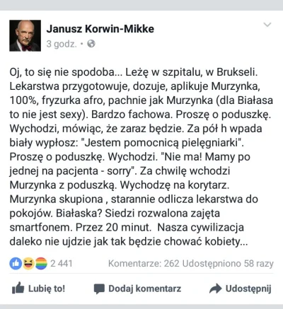mokrysenpolonisty - Pan Janusz zawsze w formie xD 
#januszkorwinmikke #jkm #neuropa #...