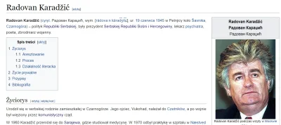 jebola - Nic mnie tak nie śmieszy jak opis + zdjęcie Karadžicia na Wikipedii xDDD

 ...