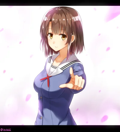 M.....r - #randomanimeshit #saenaiheroinenosodatekata #megumikatou #isshiki #