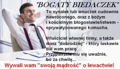 WolnyLechita - Katolicy nadal tępią "lewactwo" i promują biznesmenów-managerów, albow...