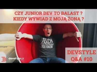 maniserowicz - Czy JUNIOR to BALAST? I WYWIAD z moją ŻONĄ! [Q&A, vol. 10] [ #devstyle...