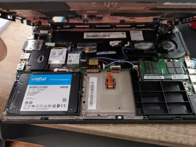 J.....w - wrzuciłem se ssd do tostera, lenovo nie przemyslalo technologii w x260 i ni...