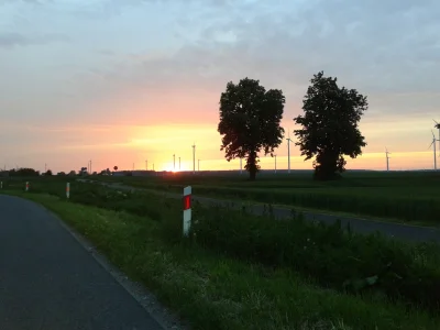 thanksforthesupport - było jeżdżone #nightdrive #jazdabezprawajazdy #sunset #wiatraki