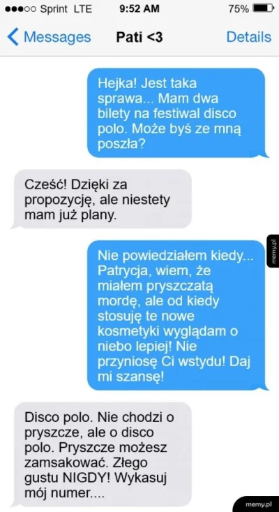 C.....3 - Widać że reprezentują równie niski poziom co ich muzyka. Mam tylko nadzieję...