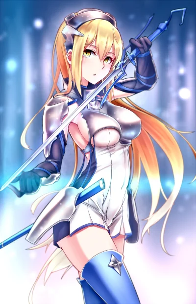 80sLove - Ais Wallenstein z anime Danmachi - autor: Jūku
http://www.pixiv.net/member...