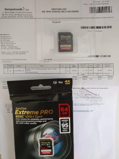 lukasz_ - Mirki, czy ktoś ma ochotę kupić ode mnie kartę pamięci SanDisk Extreme Pro ...
