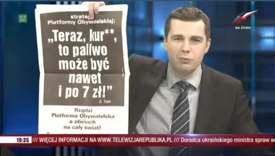 Goofas - @GangrenaM: 

1. Ostatnio mnie wkurzył Rachoń ! TO CI ZŁY DZIENNIKARZ
2. ...