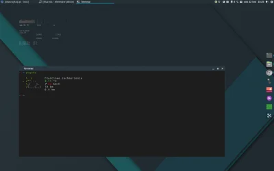 cruc - #pokazpulpit #linux 
xfce to jest potęga, xfce najlepsze jest, xfce trzeba sz...