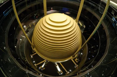 sponge - #infrastrukturanadzis Ogromny absorber harmoniczny Taipei 101, drugiego najw...