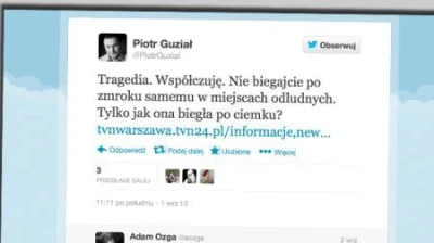 rss - Pamiętacie ostatni gwałt w Warszawie? Burmistrz jednej z dzielnic wysłał na twi...