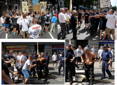 szurszur - W Przemyślu w obecnosci policji zaatakowano (i porwano ubranie) jakiegos U...
