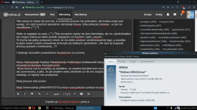 kubik78 - @q0084: No właśnie widzę coś ciężko..Niby tu taka mafia linuxowa, a nie pot...