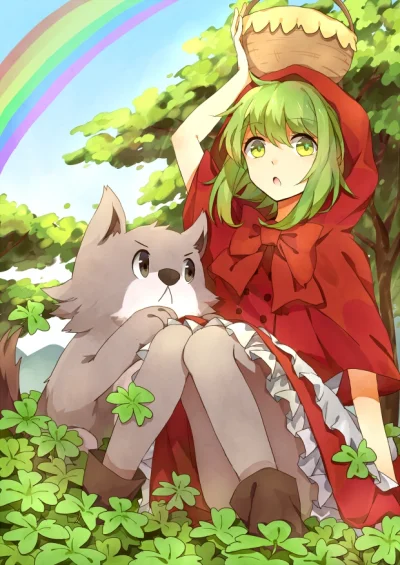 V.....a - #randomanimeshit #vocaloid #gumi #littleredridinghood