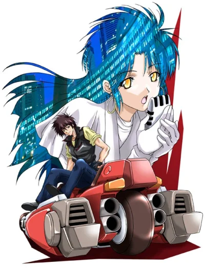 80sLove - Eve Tokimatsuri i Shogo Yahagi z anime Megazone 23 ^^

http://www.pixiv.net...