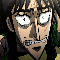 Goryptic - #kaiji Jedyne anime, w którym bohater płacze częściej niż Shinji.

#anime ...