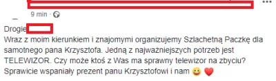 mokrysenpolonisty - A na szlachetnej paczce bez zmian. Myślałam, że ubodzy ludzie, kt...