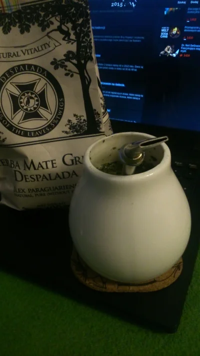 13czarnychkotow - YERBA MATE GREEN DESPALADA JEST KRÓLEM YERB TAK JAK LEW JEST KRÓLEM...