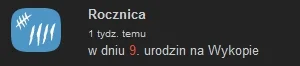 Owlosiaty-Dzik - @Soczi: 
Na tym koncie mam podobnego acziwmenta. Miałem też starsze...