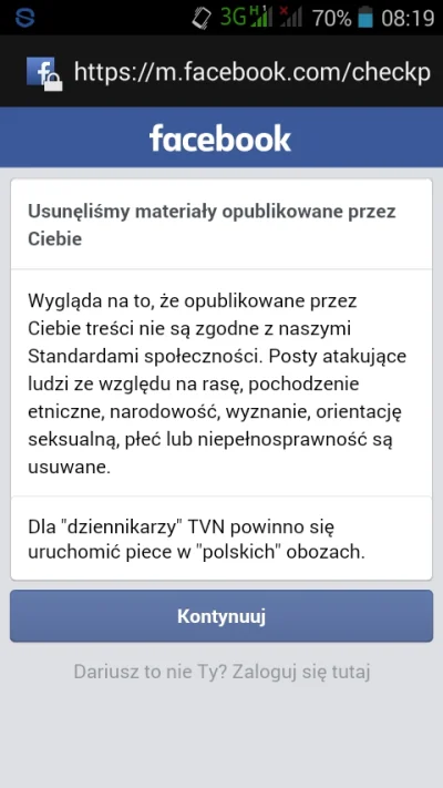 ludi91 - Facebookowa wolność słowa. 
JF na cacie 
#danielmagical