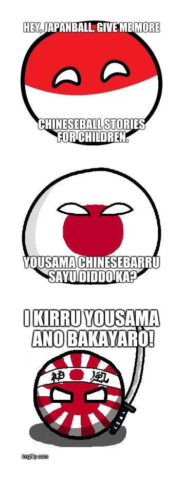 a.....u - #japanball #polandball #chinskiebajki