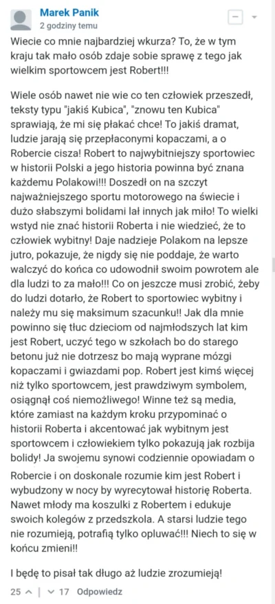 Bitasmietankatowarzyska - Kto jest największym Polakiem, Kubica czy JP2? xD

#powrutc...
