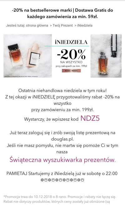 dradziak - Promocja w Douglasie na ten weekend.


#perfumy