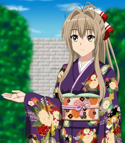 FuzzyWuzzy_ - #randomanimeshit #amagibrilliantpark #amaburi #isuzusento #kimono #yuka...